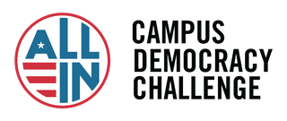 All In Campus Democracy Challenge Logo