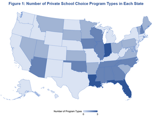 US School Choice Graph Map