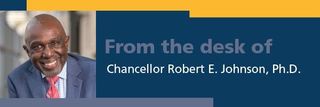 From the desk of Chancellor Johnson