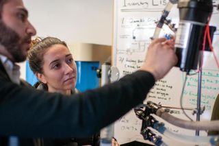 Student professor research mechanical engineering