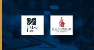 UMass Law Bridgewater State logos
