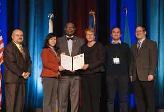 UMass Dartmouth faculty receive CyberCorps grant at NSF ceremony