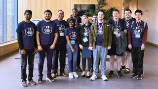 The Big Data Club members pose with their medals at DataFest
