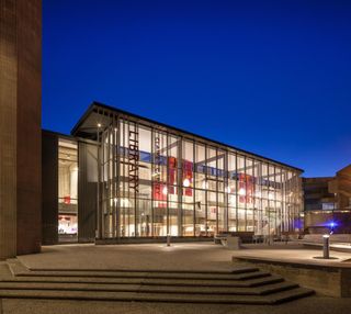 Claire T Carney quad side night