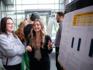 Psych Research Fair Student Gathering