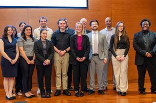 All winners of the 3MT competition gathered