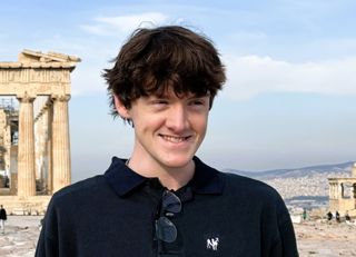 Interior architecture and design student Wyatt Carlton '26