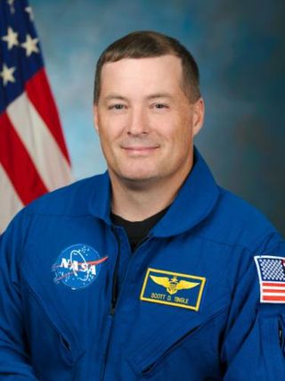 Astronaut Scott Tingle