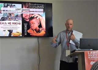 Professor Peltz-Steele speaks at Law & Society in South Africa, Dec. 10, 2016