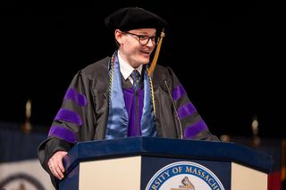 UMass Law Student Commencement Speaker Paul Riley.