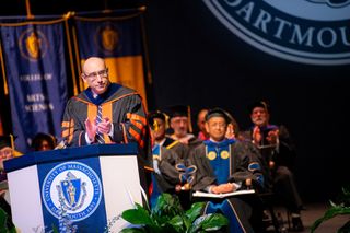 Dean Eric Mitnick at 2018 Commencement