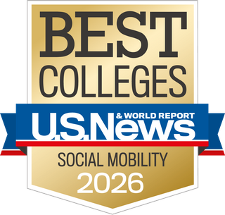 U.S. News & World Report Social Mobility 2026 badge.