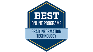 Best Online Programs Grad Information Technology Badge
