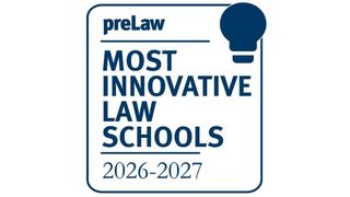 preLaw Magazine Most Innovative Law Schools 16x9 Main Image.