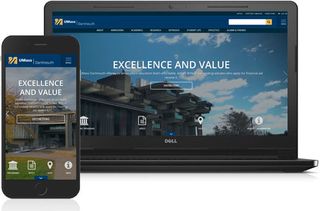 responsive home page