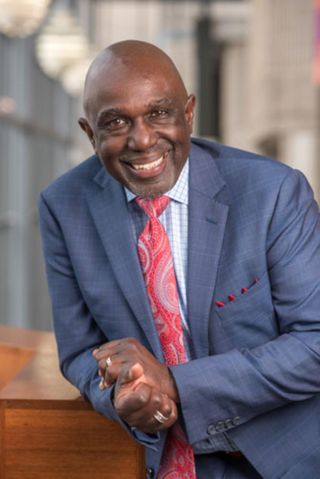 Dr. Robert E. Johnson, Chancellor, UMass Dartmouth - vertical portrait - low resolution for WEB