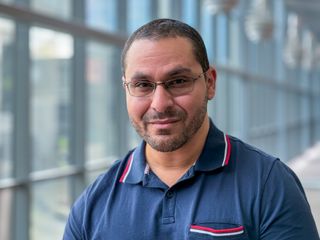 Portrait of Basil Aboul-Enein