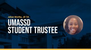 Jehan Worthy, JD UMassD Student Trustee