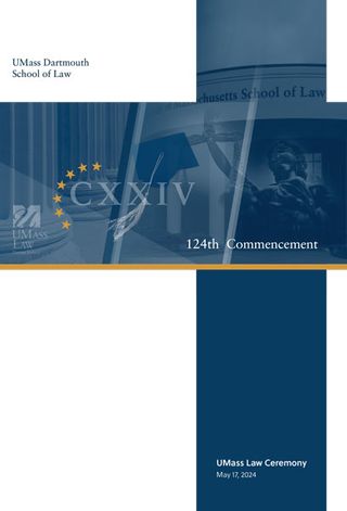 2023-2024 UMass Law Commencement Program