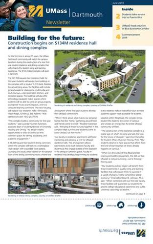 UMassD Alumni Newsletter 2019