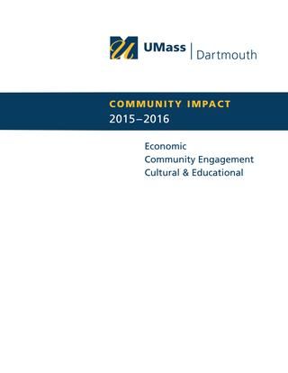 UMass Dartmouth Community Impact Report