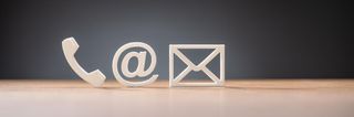 Symbols: Phone, Email, Mail