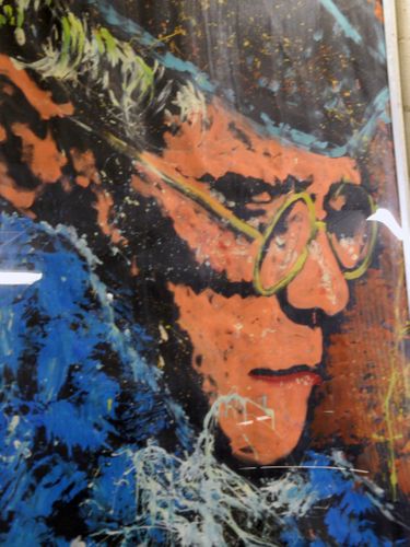 Elton John painting
