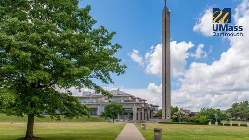 Claire T. Carney Library in the Summer