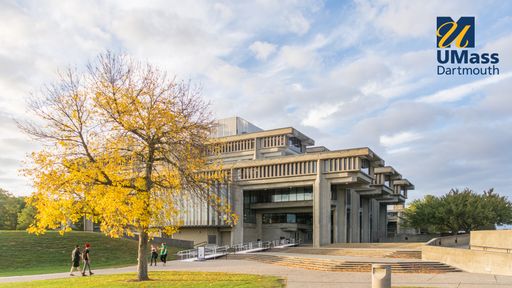 Claire T. Carney Library in the Fall