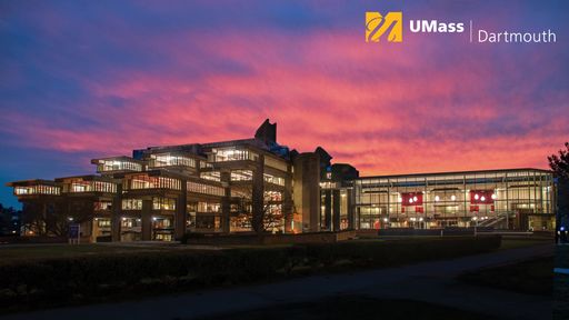 Claire T. Carney Library at Sunset