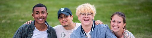 UMassD students on the quad