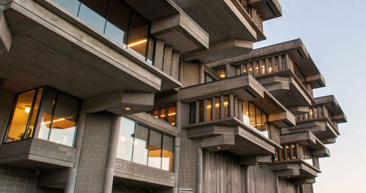 UMass Dartmouth architecture by Paul Rudolph