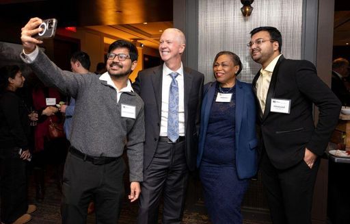 Chancellor's Reception at the UMass Club in Boston on January 29