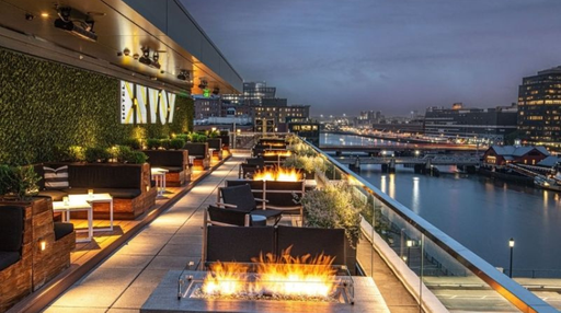 Chancellor's Reception at Rooftop at The Envoy