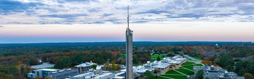 UMass Dartmouth campus aerial photo