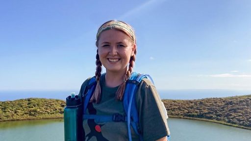 Kayle Williams in the Galápagos Islands