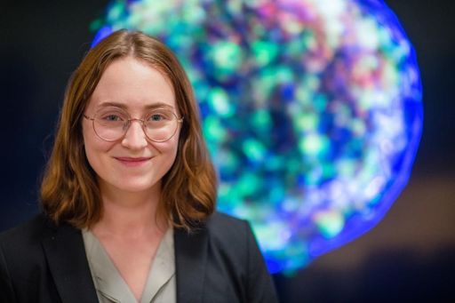 Portrait of McKenzie Ferrari, Physics student