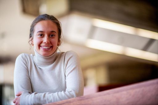 Civil and Environmental Engineering student Olivia Sousa