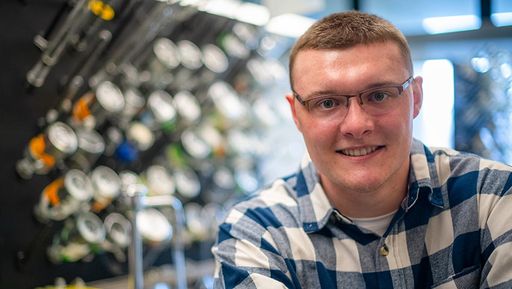 Stephen Gacioch, UMassD College of Engineering student
