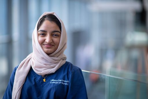 College Appeals student portrait of Amana Khatib '21