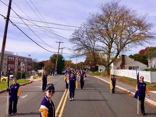 Corsair Band marching