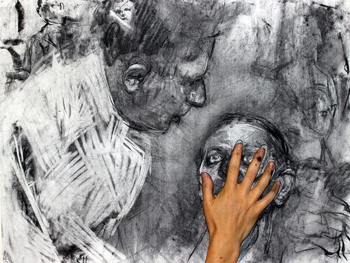 Going Under, 2016, film still from stop motion animation “Bullet Eyes”, 0:58