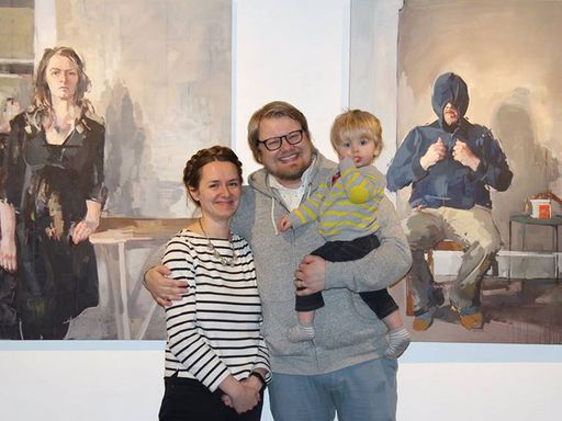 Conversations Exhibition opening