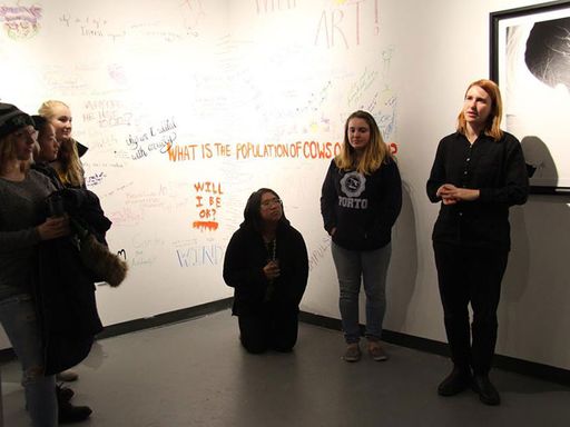 Conversations Exhibition opening