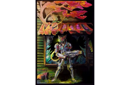 Untitled, 2020, digital illustration, pen and ink, 11in x 17in