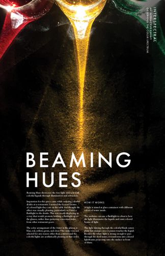 Interspectral (Beaming Hues), 2021, inkjet poster, 24 x 36 inches