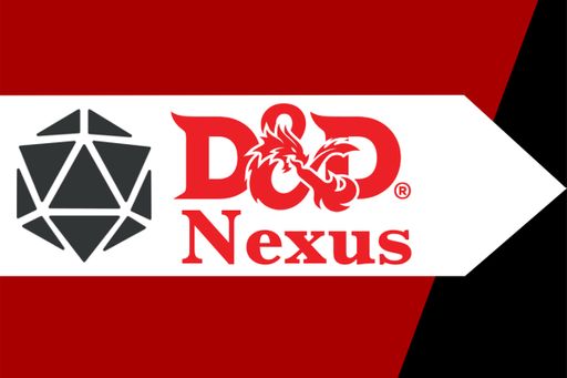 DnD Nexus App, 2021, Logo, 4 x 2.667 inch