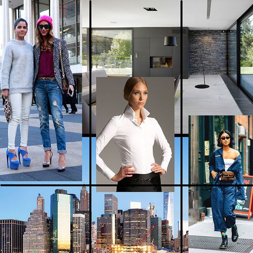 Collection Target Board, 2021, An assortment of images and visuals to create a sense of the particular type of person the collection is targeting, and who they are as people.