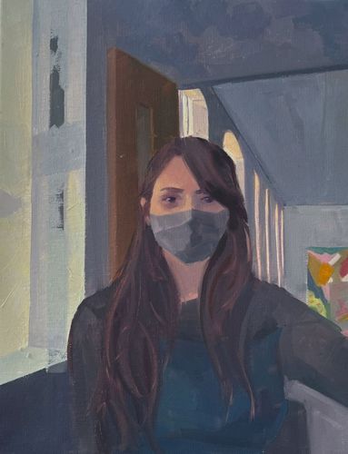 Headspace, 2021, oil on canvas, 11 x 14 in