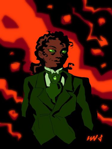 Miss Green, 2022, digital